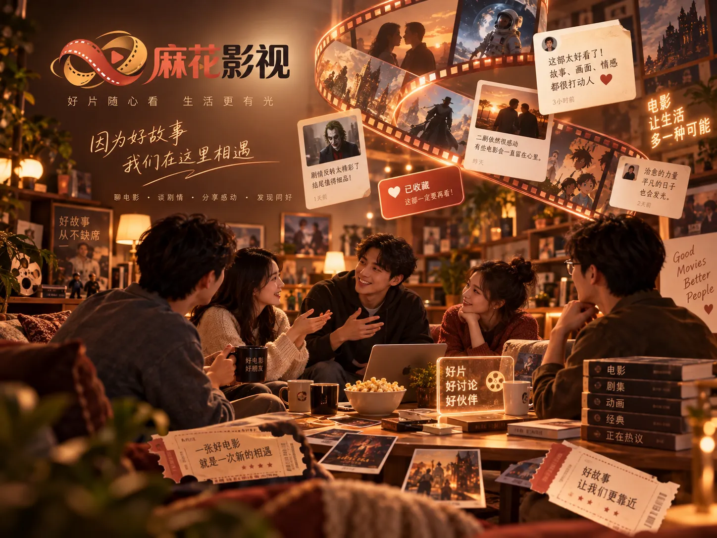 麻花影视综艺观看场景